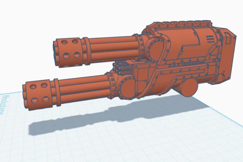 Warord Titan Shoulder Mini Gun