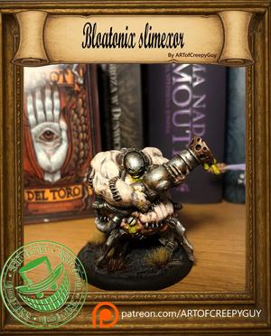 Mr. Waternoose but its a disgustingly resilient warmachine