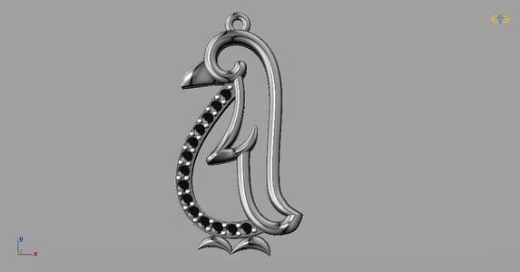 Penguin Pendant