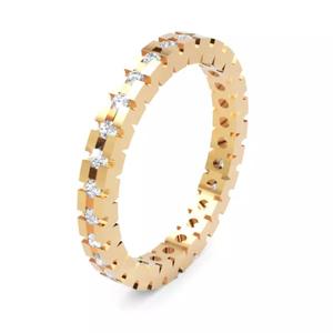 Full Eternity Diamond Ring 3D Model for Printing and Casting