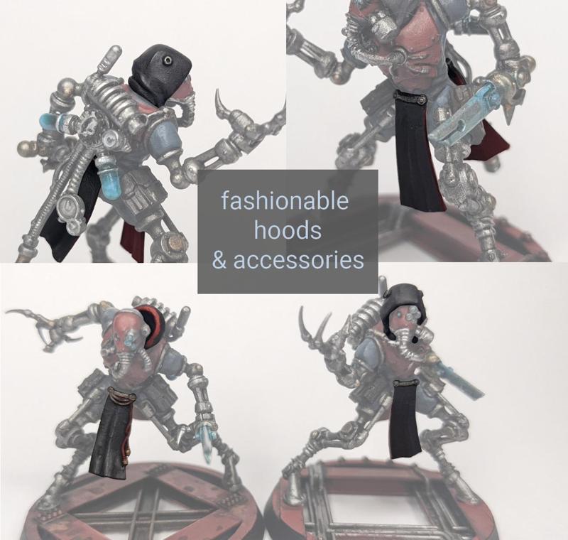fashionable hoods and accessories for minis