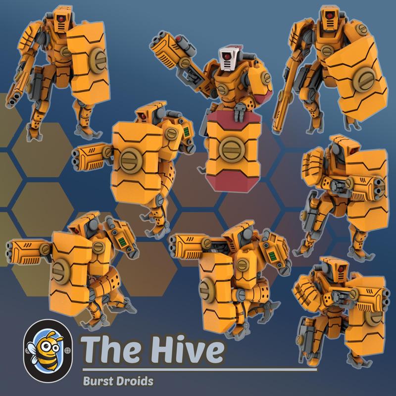 Burst Droids (Presupported)