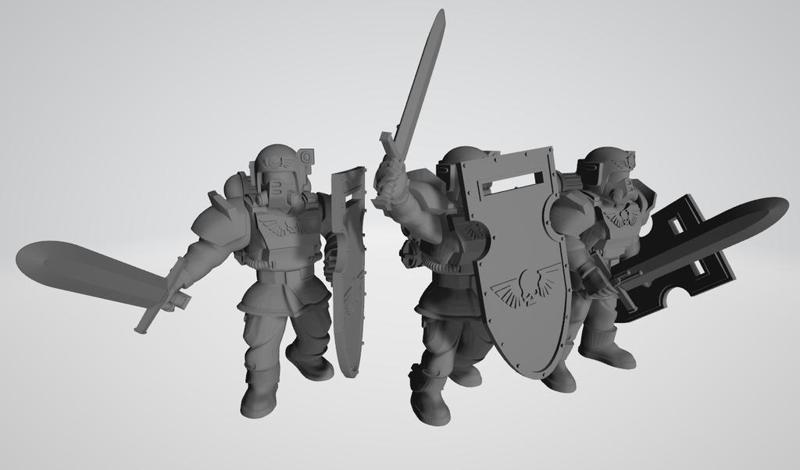 Hostile Environment Guardsmen - Close Combat Specialists