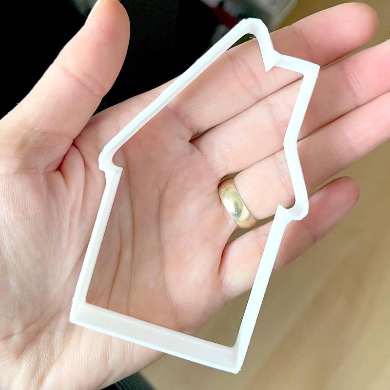 House Cookie Cutter, House Shape, House Polymer Clay Cutter, House shape