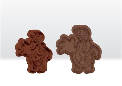 Doey the doughman Cookie cutter STL 3D Model Poppy Playtime Chapter 4