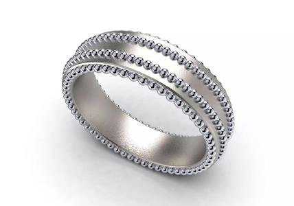 Ring Wedding Band Men Ring CAD Design-RNN