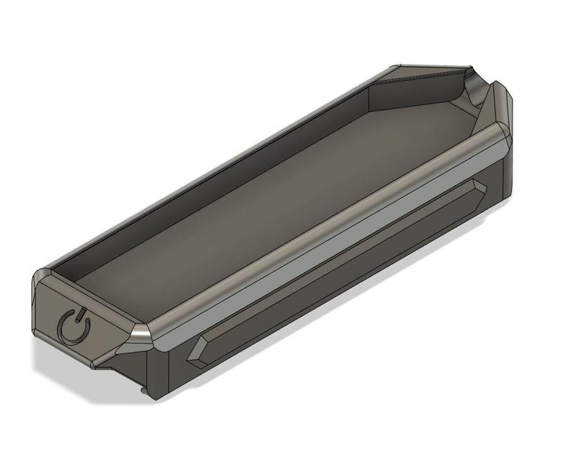 PEQ Box Torch Pressure switch Low profile Snap-On Adapter for picatinny rails