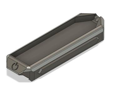 PEQ Box Torch Pressure switch Low profile Snap-On Adapter for picatinny rails