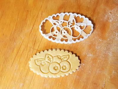 Blueberries Cookie Cutter