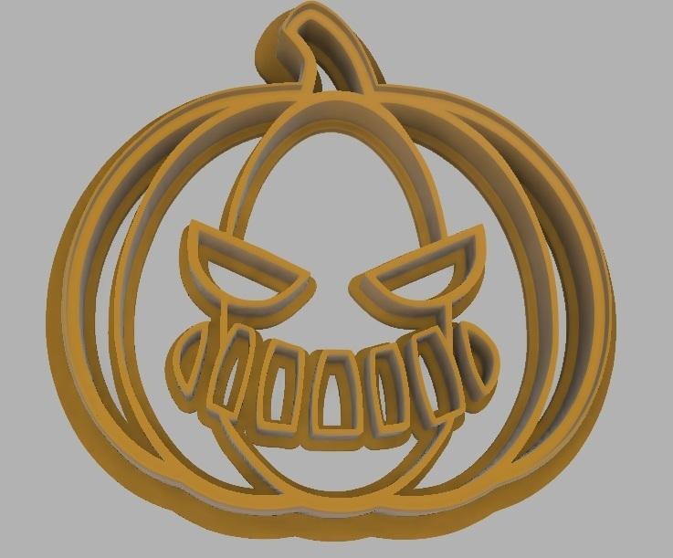 Spooky Pumpkin jack o lantern - Halloween Cookie/Dough Cutter