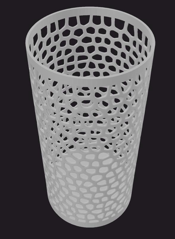 Geometric Pen Holder - 3D Printable Pencil Organizer STL