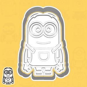 Minions / Despicable Me cookie cutters - Minion (Dave) (style 2)