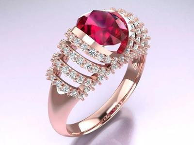 Diamond Ring - Womens Rings - GN152