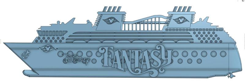 Disney Fantasy Door Magnet