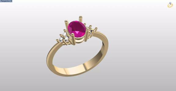 oval minimal solitaire