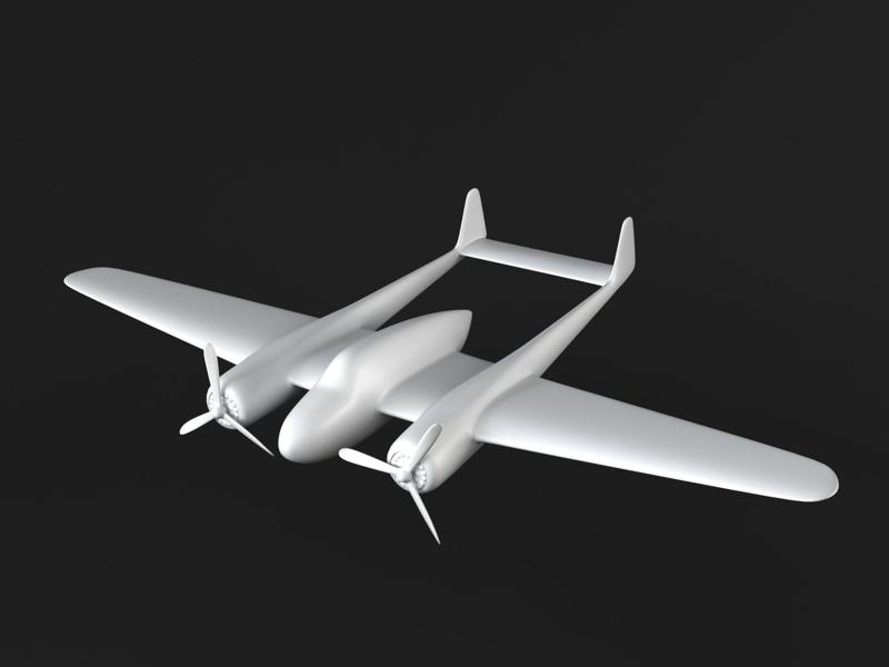 Airplane Fokker Dixieland