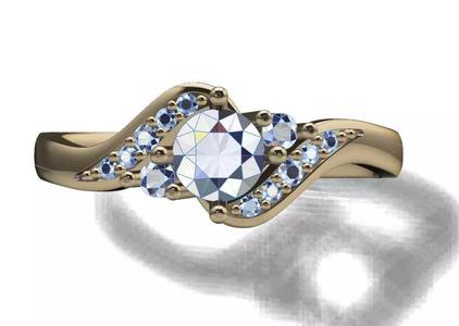 Ring solitare