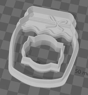 Honey jar - cookie cutter