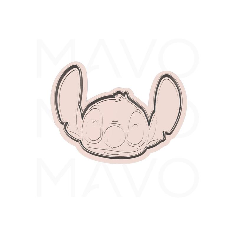 Stitch STL cookie cutter