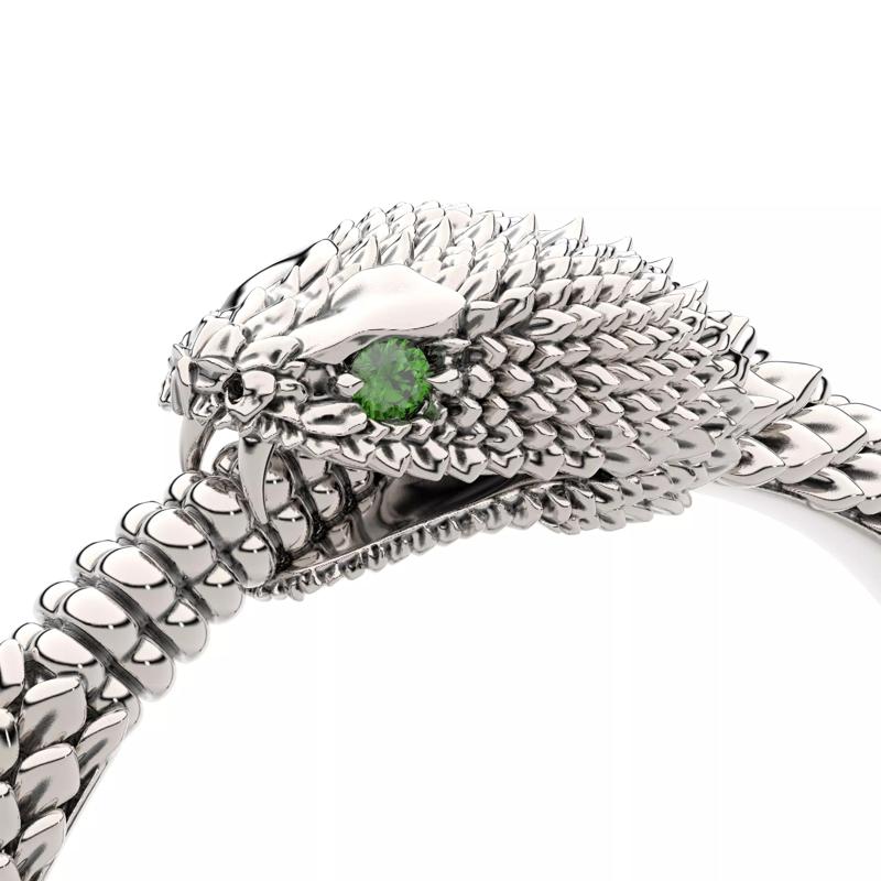 Rattlesnake  Jewelry ring
