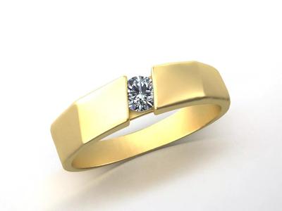 Ring One Round Stone