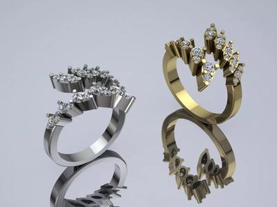 Jewelry Ring Gold KJ-865