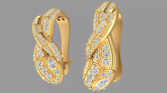 Earrings Bulgari Serpenti