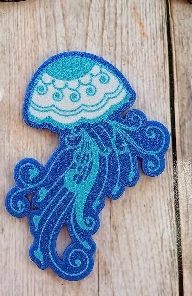 🌊✨ Jellyfish Magnet – Ocean-Inspired Decorative Design ✨🌊