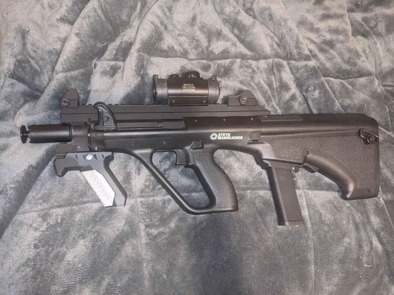 Airsoft AUG - ARP9 magazine adapter
