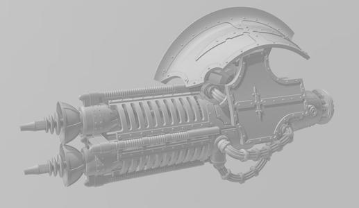 Jackal Pattern Porphy Conversion Beam Cannons for 28mm and 8mm