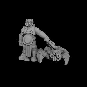 Smallscale worker with robotic pet