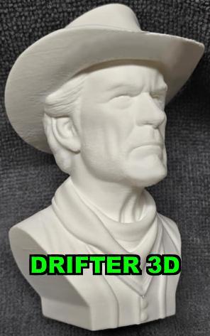 Clint Eastwood Bust