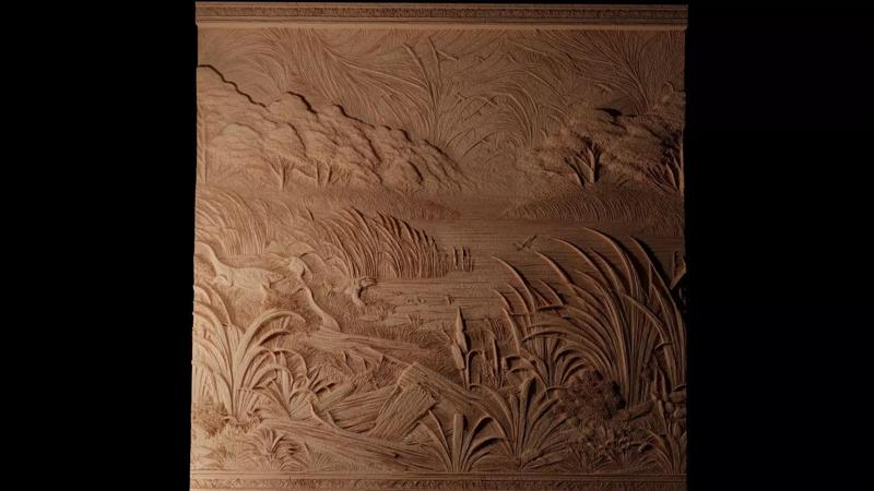 Marsh CNC 3d Print High Relief Sand Casting