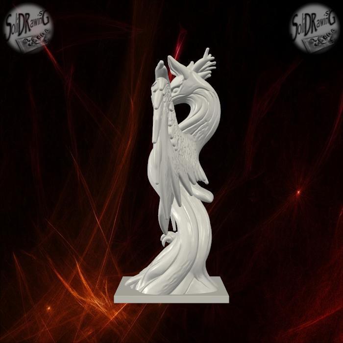 Ancient Phoenix Rising Spirit – SoliDRawinGs SG713