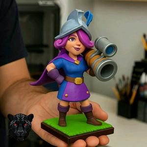 Musketeer – Clash Royale Clash of Clans – 3D Printable Figurine