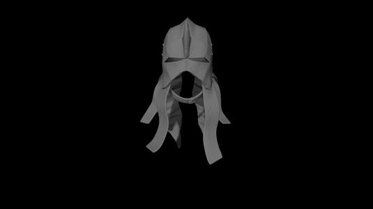 Uruk Hai Scout Helmet and Head Kit for Diamond Select Toys Lurtz
