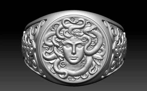MEDUSA THEMED RING