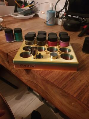 airbrush paint jar holder