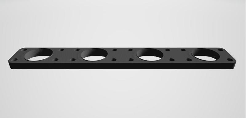 E36 M42 M44 Exhaust flange adapter