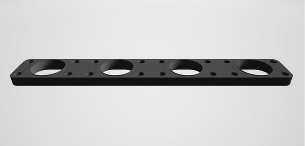 E36 M42 M44 Exhaust flange adapter