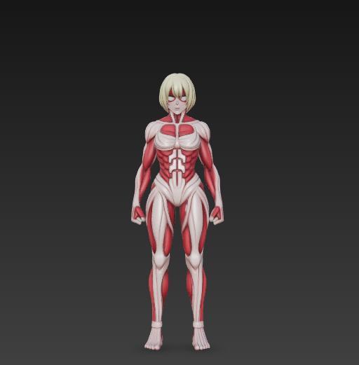 Female Titan - Attack on Titan | 3D Print Model