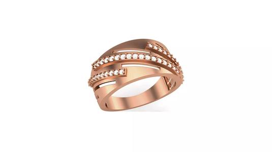 Mens Groom Gents Diamond Ring 3dm stl obj mtl 3mf glb