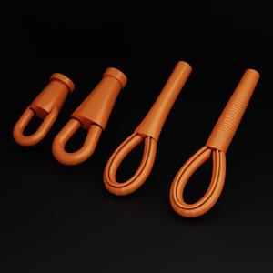 Soviet Towing Cable Set - WW2 Tank Detail Kit (1/35, 1/43, 1/72)