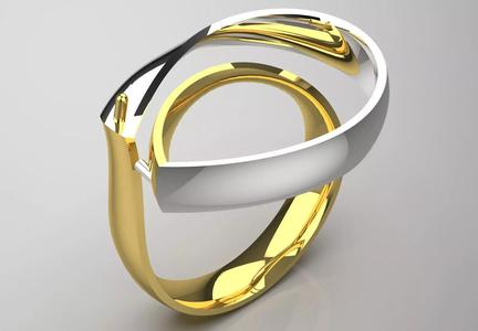 minimal gold ring gr0125