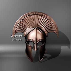 Spartan Warrior Helmet – Ancient Greek Armor Cosplay Prop