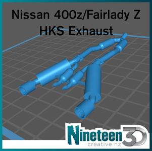 Nissan 400z / Fairlady Z HKS Exhaust