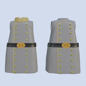 USA Confederal Long Coat for Custom Playmobil 2 Versions