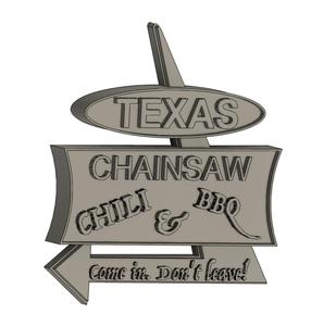 TEXAS RESTARAUNT SIGN