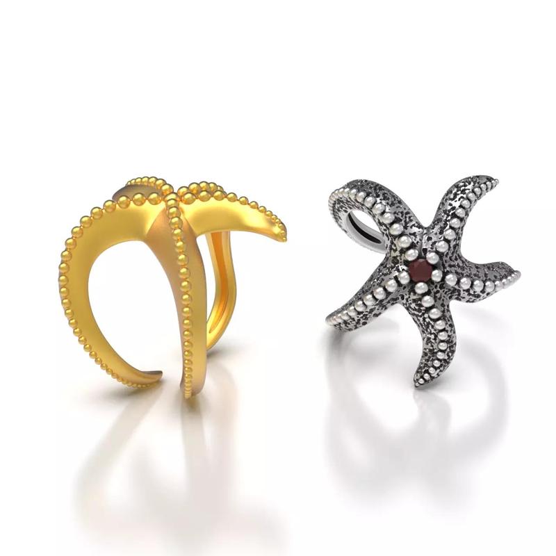 Starfish Ring