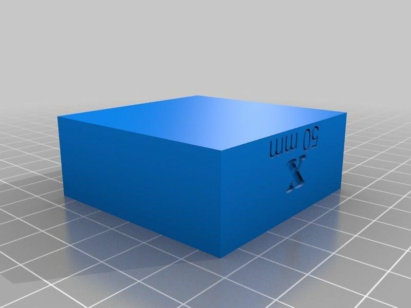 Calibrate cube